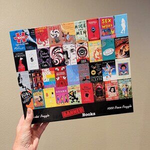 BANNED BOOKS by Re-marks JIGSAW PUZZLE 1000 pieces